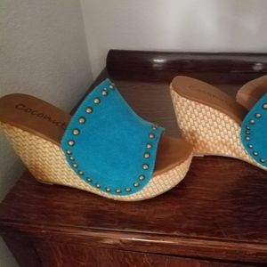 Spring or Summer platform shoe